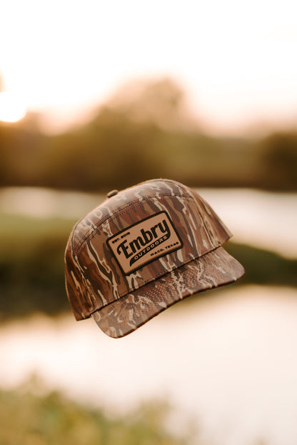 Brown Ranch 6 Panel "Retro" Trucker