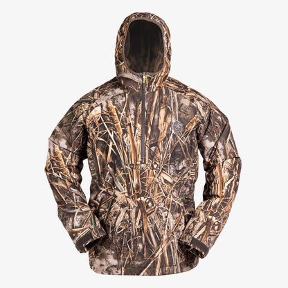 Waterproof 1/2 Zip Bog Hoodie | Mens - Realtree Max-7
