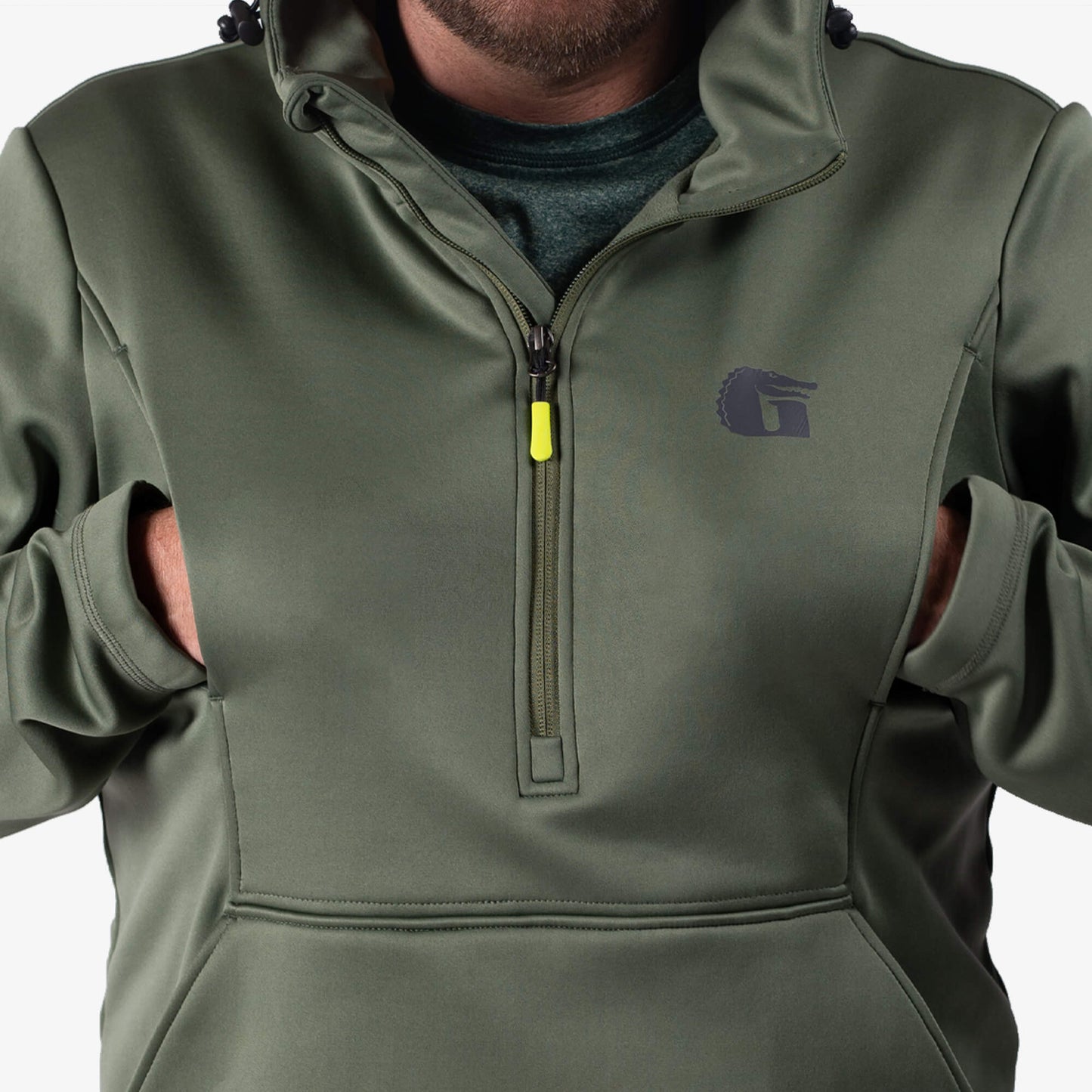 Catahoula 1/2 Zip Hoodie | Mens - Realtree Max-7