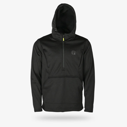 Catahoula 1/2 Zip Hoodie | Mens - Black