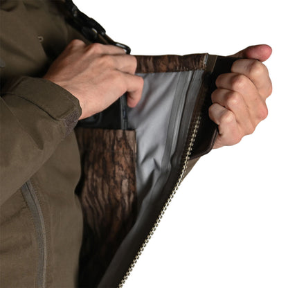 Omega Uninsulated Zip Waders | Mens - Mossy Oak Bottomland