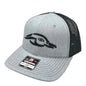 Youth 112Y AFW Duck Logo Heather Grey - Black Mesh Back