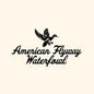 Vintage Wood Duck Logo Design in Ivory