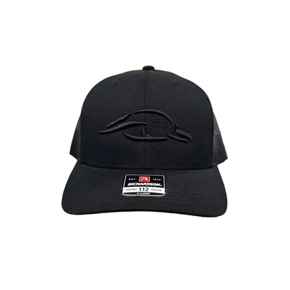 112XL "The Ghost" Black with Black 3D Logo and Black Mesh