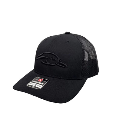 112XL "The Ghost" Black with Black 3D Logo and Black Mesh