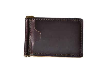Leather Money Clip / Cardholder