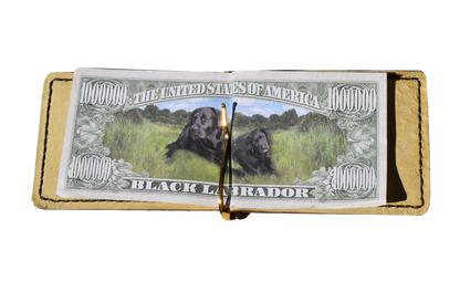 Leather Money Clip / Cardholder