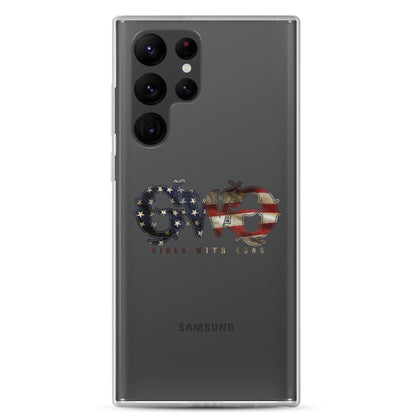 Liberty Logo Clear Samsung® Phone Case